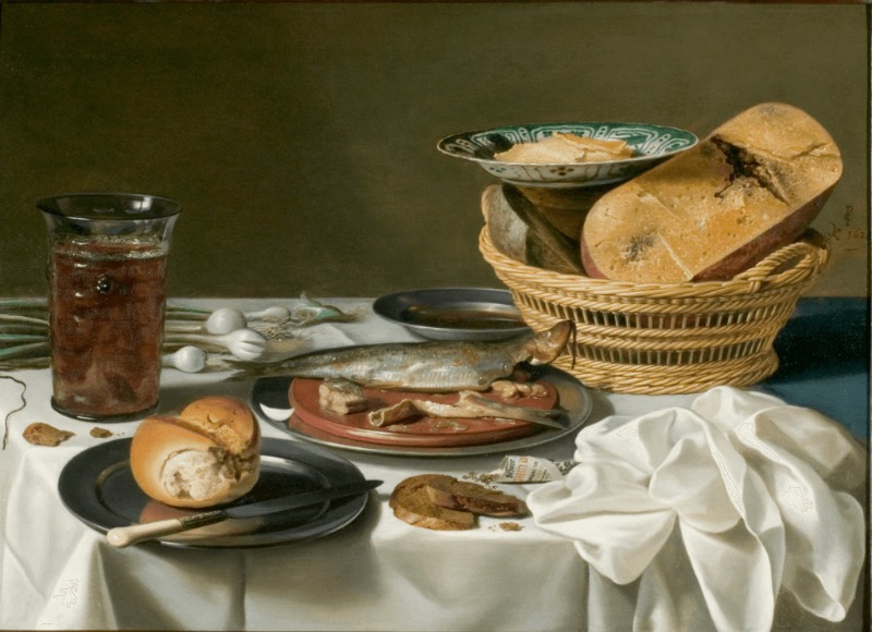 Ontbijtje by Pieter Claesz
